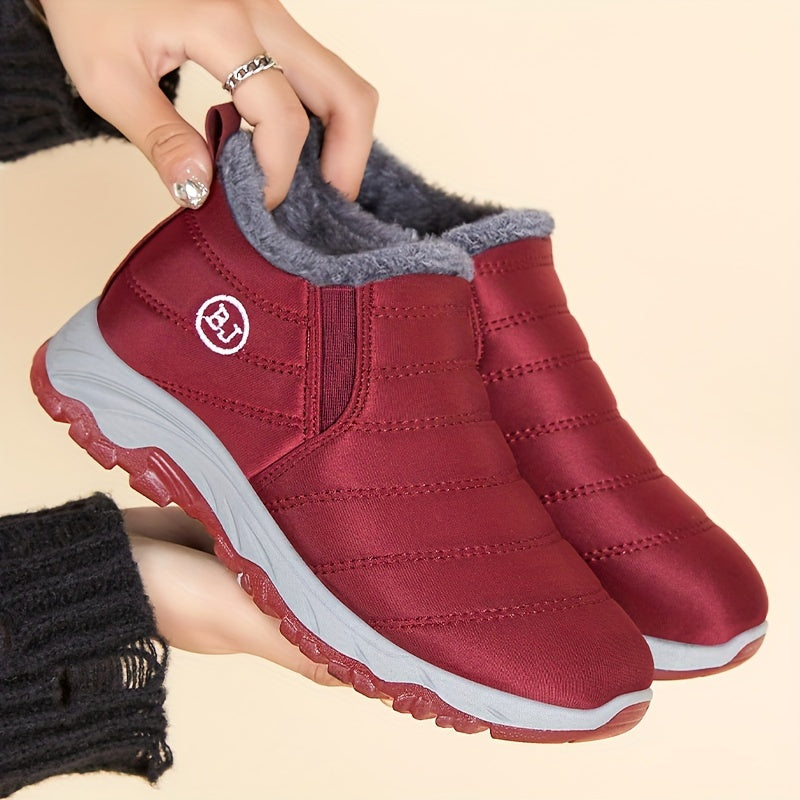 Cozy Slip-On Winter Cotton Boots for Women &amp; Couples