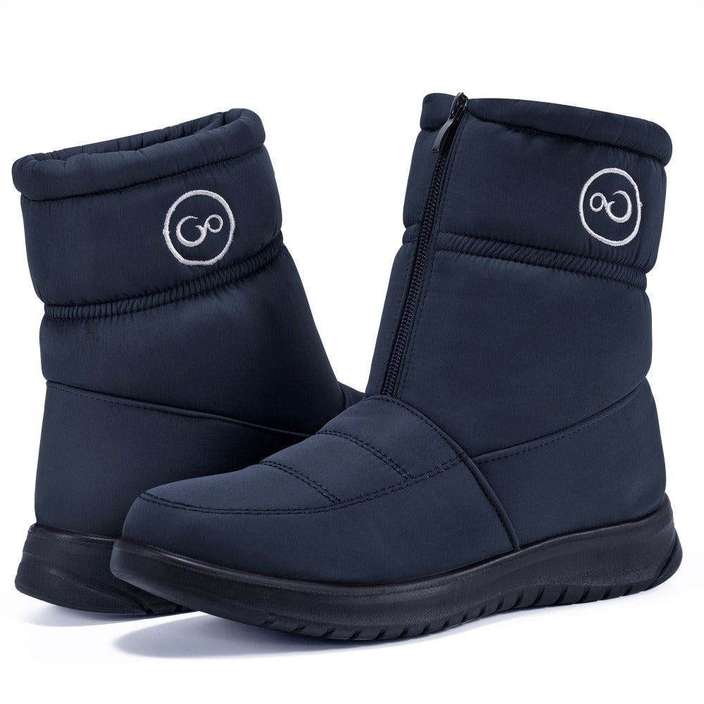 Women's Waterproof Winter Boots With Zipper
